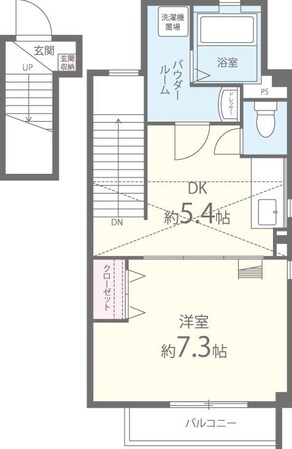 ラ・フォーレ長田の物件間取画像